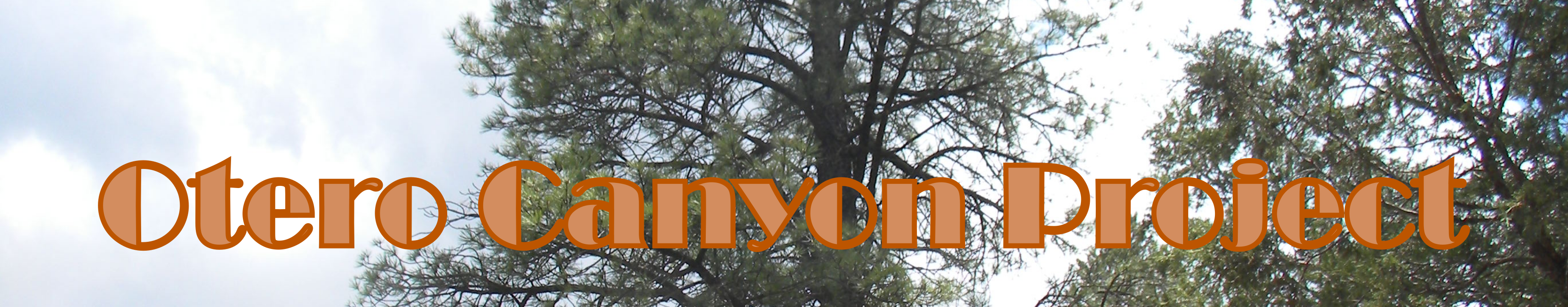 Otero Canyon Project sign